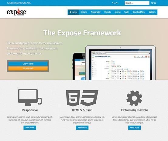 Expose4 Responsive Base Template
