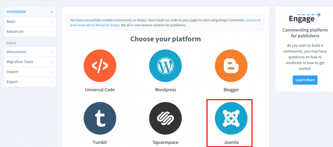 select-disqus-for-your-site