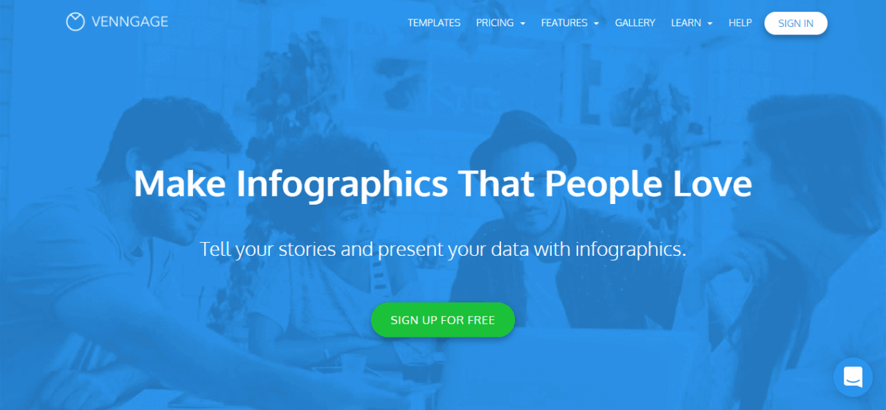 infographics maker for pages